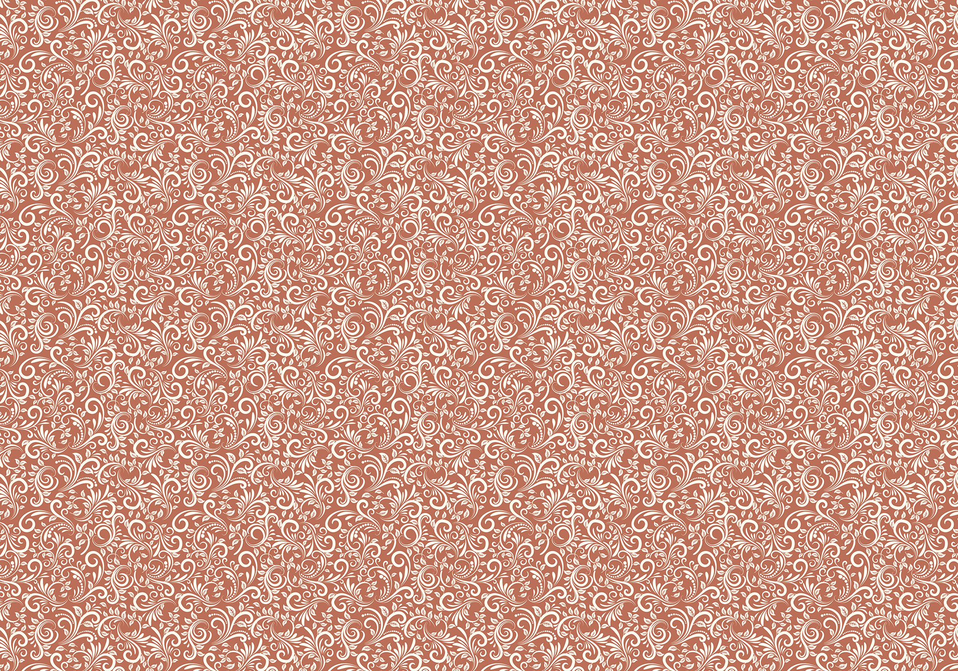 Ornement baroque terracota